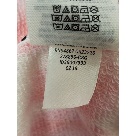 Victoria's Secret Pink Tie Dye Black Dog Hoodie Size Large - Picture 8 of 8